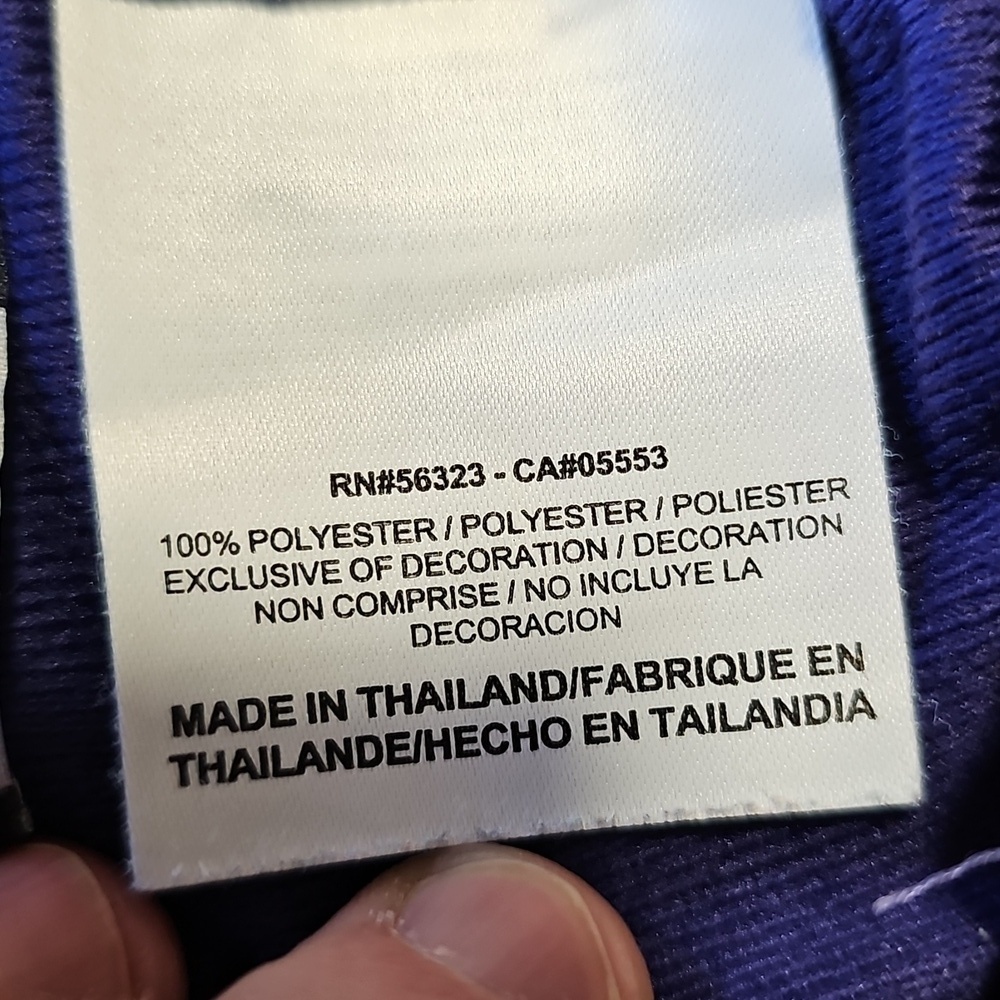 Nike Small Blue and Black Athletic Shorts - Picture 6 of 8
